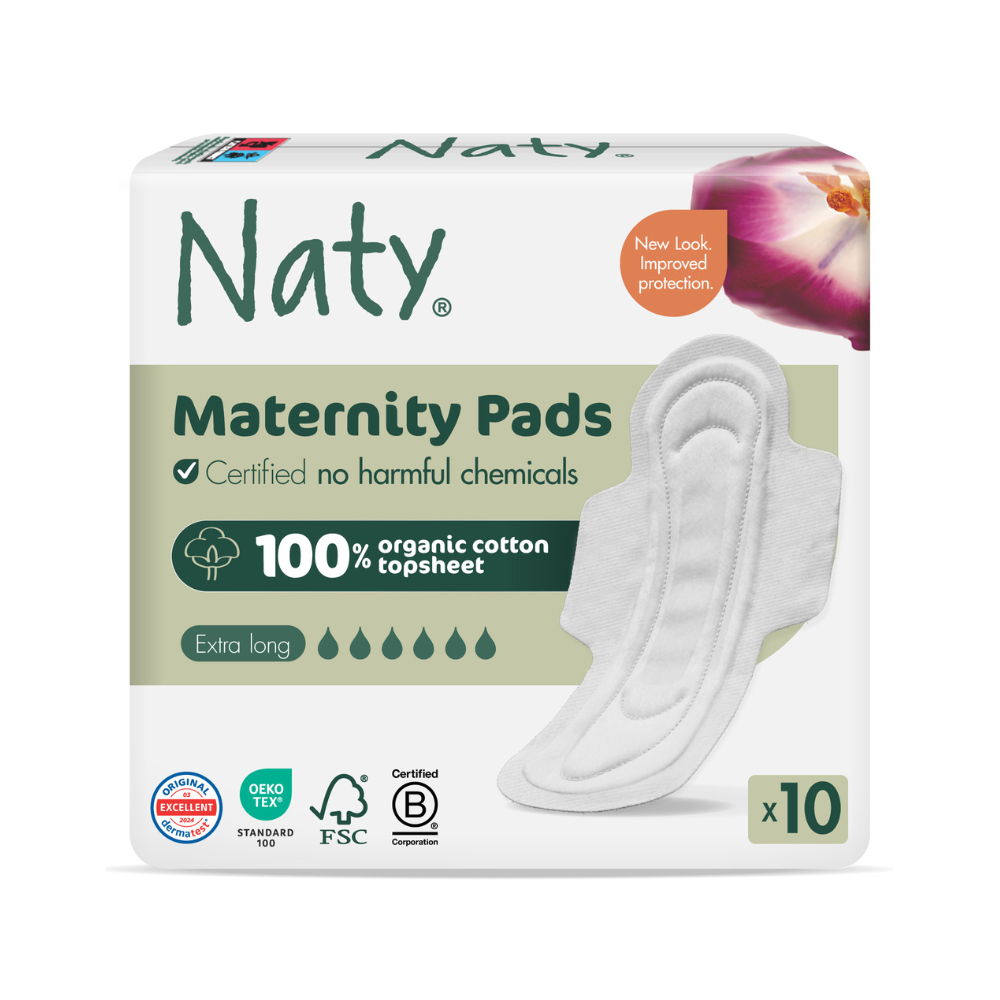 Maternity Pads (New), , grid, Eco by Naty